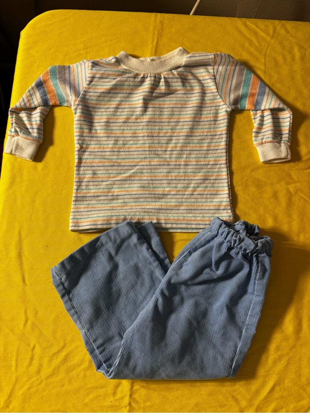 Vintage baby outfit